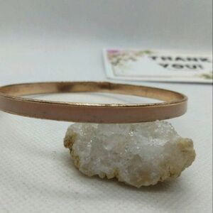 Vintage pale pink enamel bracelet